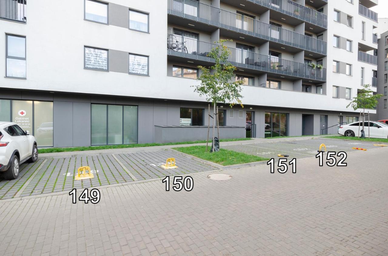 Sky Home- Blue Apartament -Manufaktura, Bezplatny Parking, Klima, Dostep Na Kod وودج المظهر الخارجي الصورة